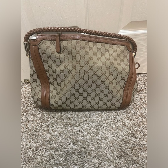 GUCCI MONOGRAM MEDIUM BELLA HOBO BAG - Picture 3 of 9